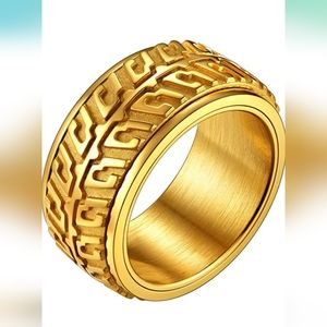 Men's fidget spinner ring size 7 or 9